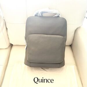 🩶Quince Italian Leather Convertible Backpack - NWT🩶
